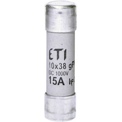 Poistka CH10 PV 10x38 - 15A gPV (1000VDC)