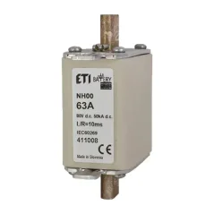 Batériová poistka NH M00 bat 63A/80V DC