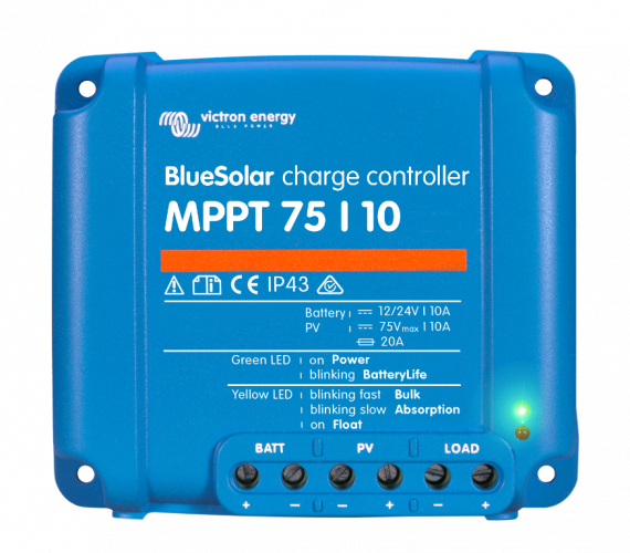 MPPT solárny regulátor Victron Energy 12/24V 75/10A