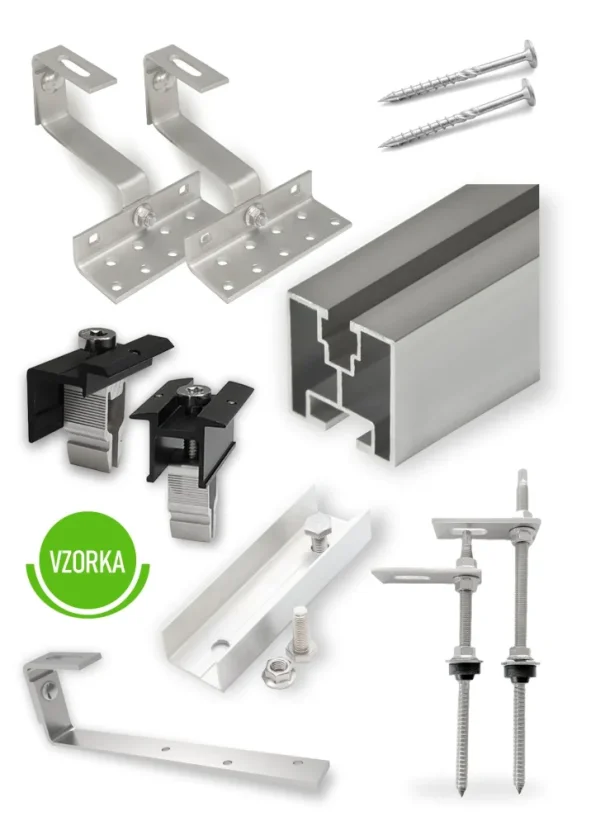 Montážny materiál - vzorka