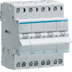Hager prepínač siete SFT 440 4pol 40A