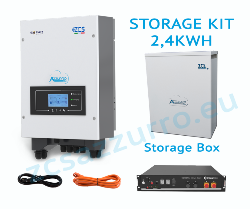 ZCS Azzurro Storage kit 2,4 kWh