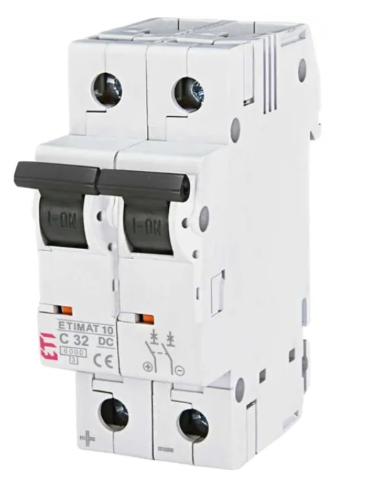 Istič ETIMAT 10 DC C 2p 6kA (32A)