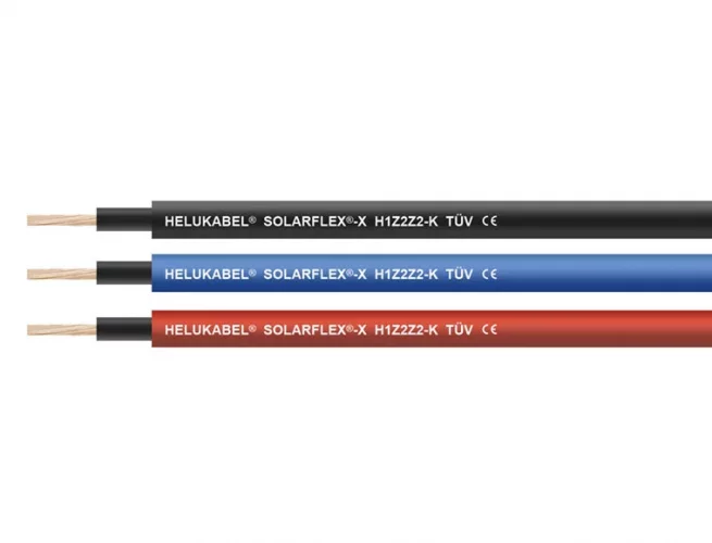 Helukabel SolarFLEX-X 1x6mm² H1Z2Z2-K červený