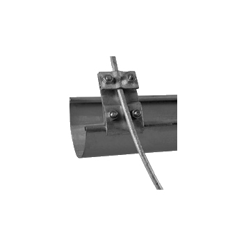 Odkvapová svorka - nerez A2