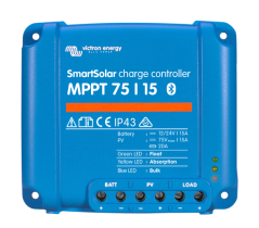 MPPT SMART solárny regulátor Victron Energy 12/24V 75/15A