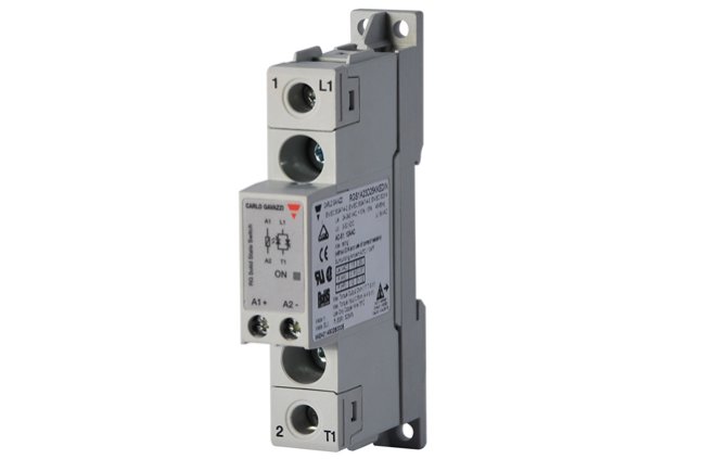 Solid state relé 600VAC, 10A Carlo Gavazzi