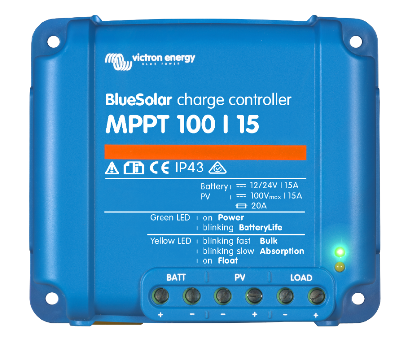 MPPT regulátor BlueSolar 12/24V 100/15A