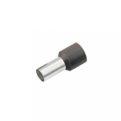 Izolované dutinky Cu 25mm2 čierne (50ks) 181022