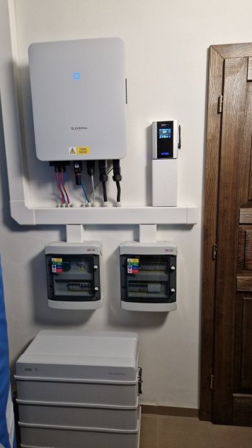 Inštalácia hybridného FVS Sungrow.