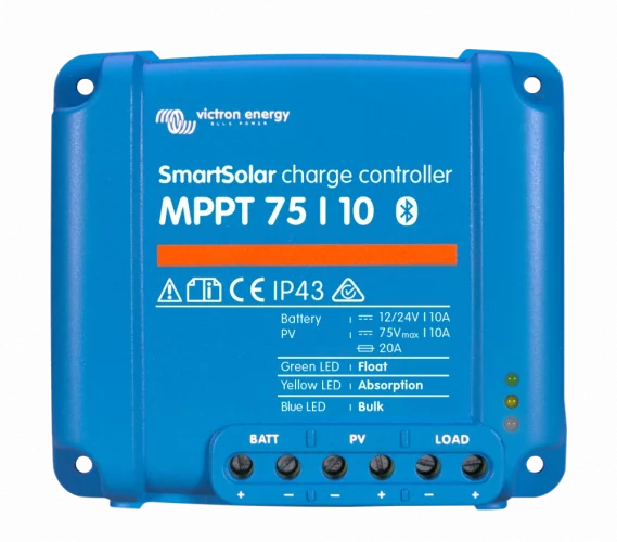 MPPT SMART solárny regulátor Victron Energy 12/24V 75/10A