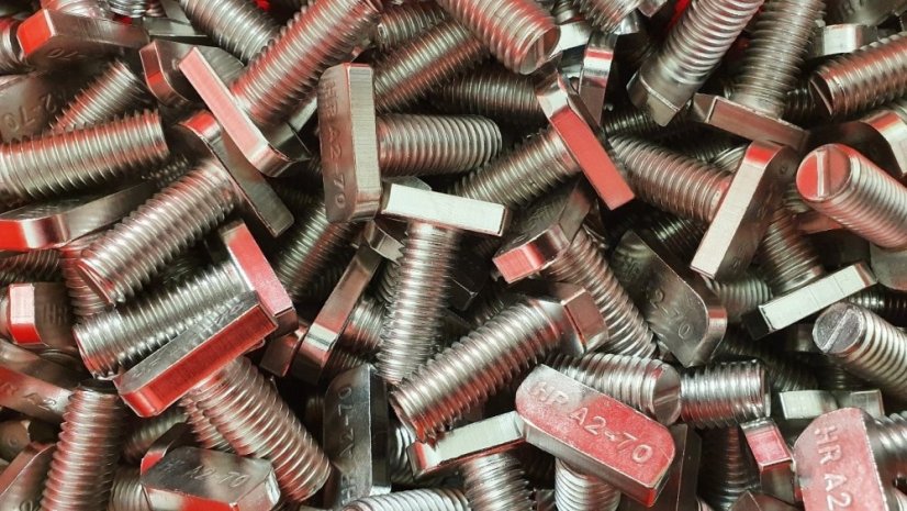 Šroub M10 x 25 - natáčací (T-šroub) (nerez A2)