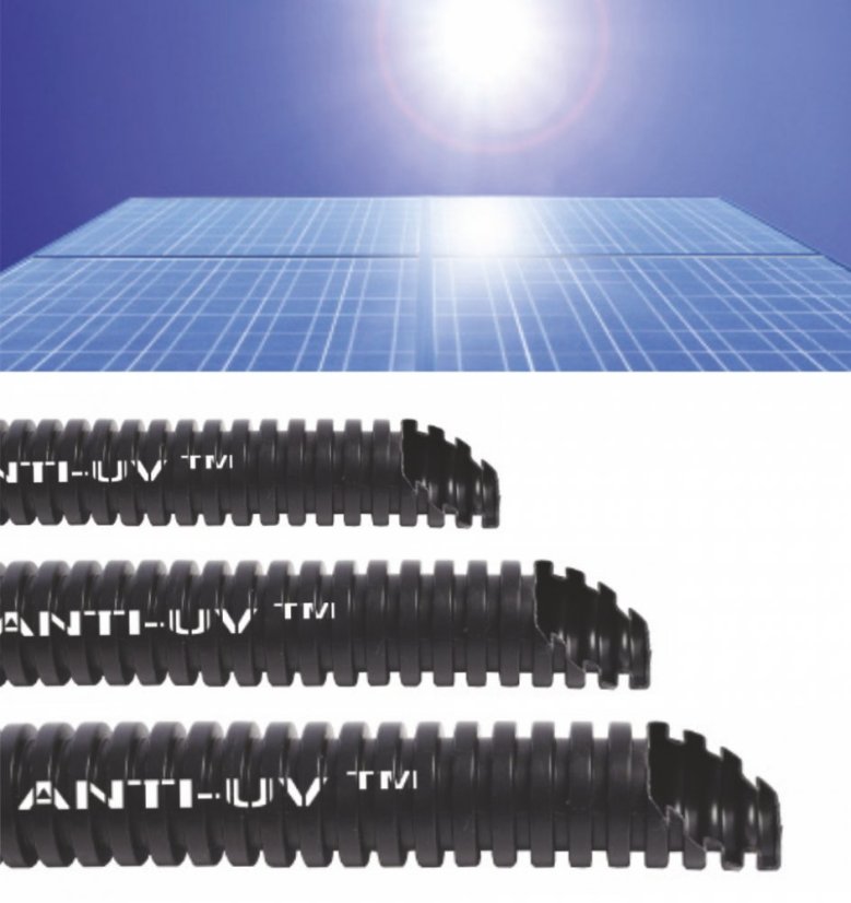 Káblová chránička ICTANUV (750N) 25mm - UV odolná