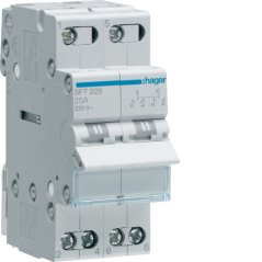 Hager prepínač siete SFT 225 2pol 25A