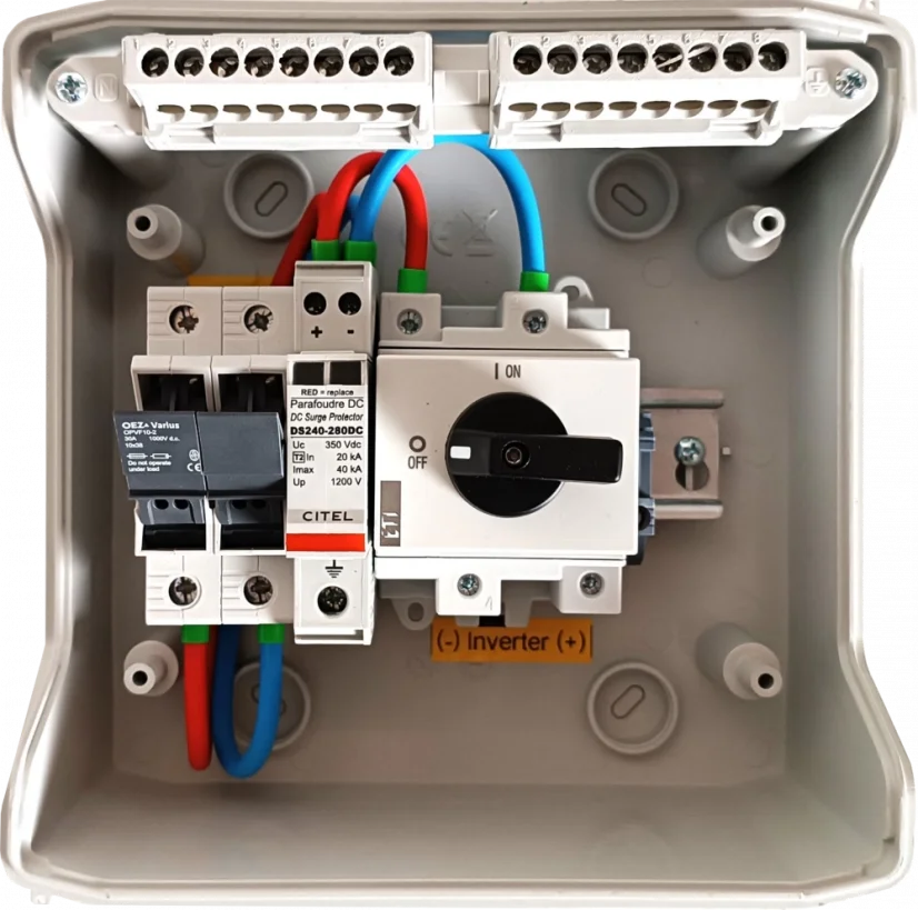 DC box ESB pre ECO Solar Boost