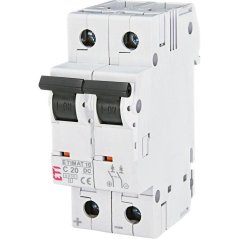 Istič ETIMAT 10 DC C 2p 6kA (20A)