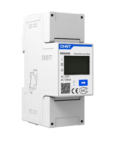 ZCS Azzurro Smartmeter DDSU666 1f (80A) - priame meranie