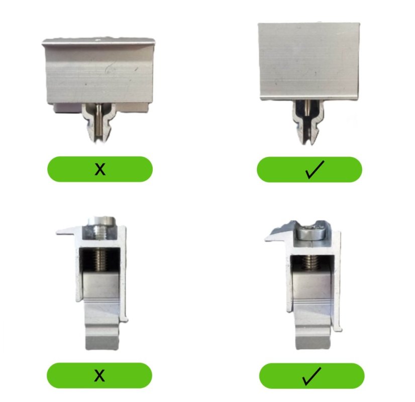 AL Príchytka krajná JH (set C) 30 mm