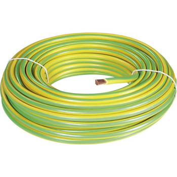 Kábel H07V-K=CYA (žlto-zelený) 10 mm²