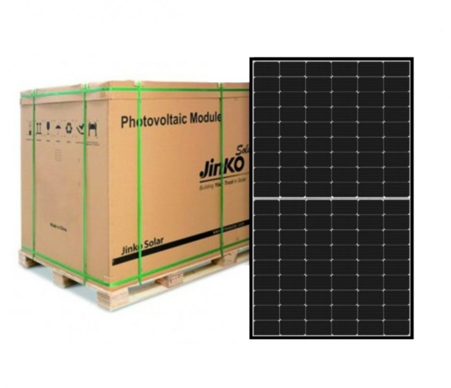 Fotovoltaický panel Jinko Solar 425W JKM425N-54HL4-V čierny rám (paleta = 36 ks)