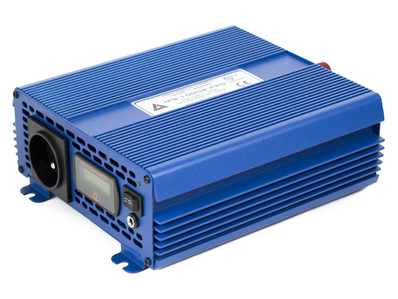 Menič napätia 12V 550VA SINUS AZO Digital IPS-1000S PRO