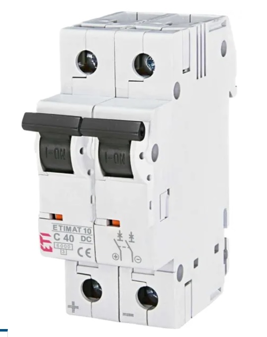 Istič ETIMAT 10 DC C 2p 6kA (40A)