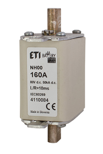 Batériová poistka NH00 gBat 160A/80V DC