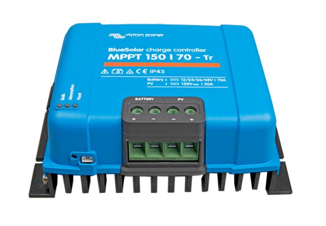 MPPT regulátor BlueSolar 12/24/48V 150/70A-Tr