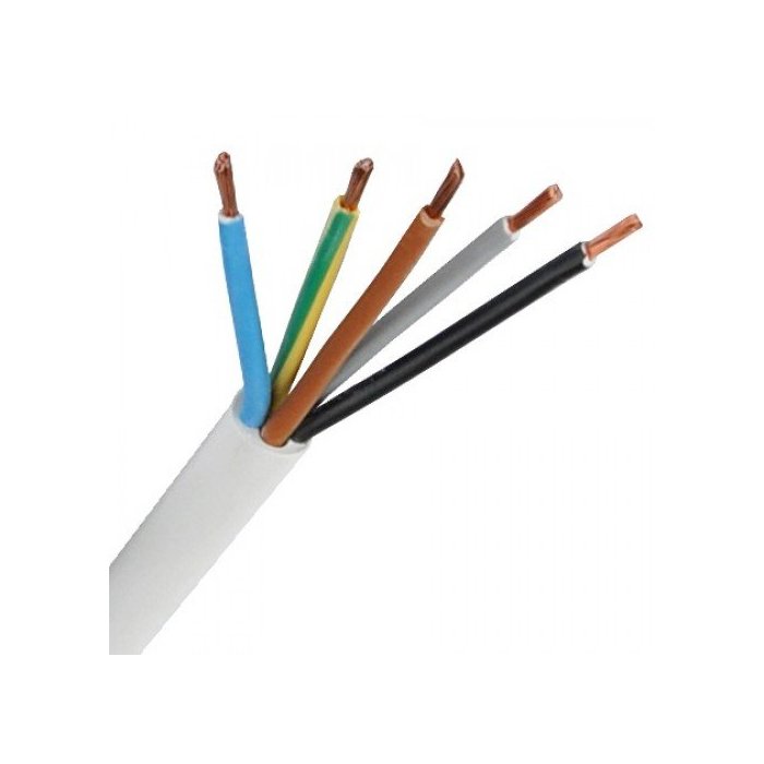 Kábel CYSY 5x6mm2