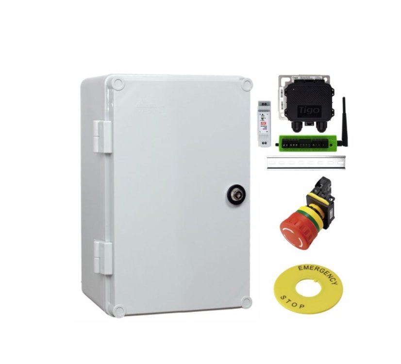 Tigo CCA vrátane TAP + Emergency stop + rozvodnica IP65