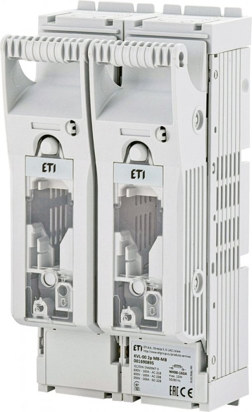 Poistkový odpínač KVL-00 2p M8-M8
