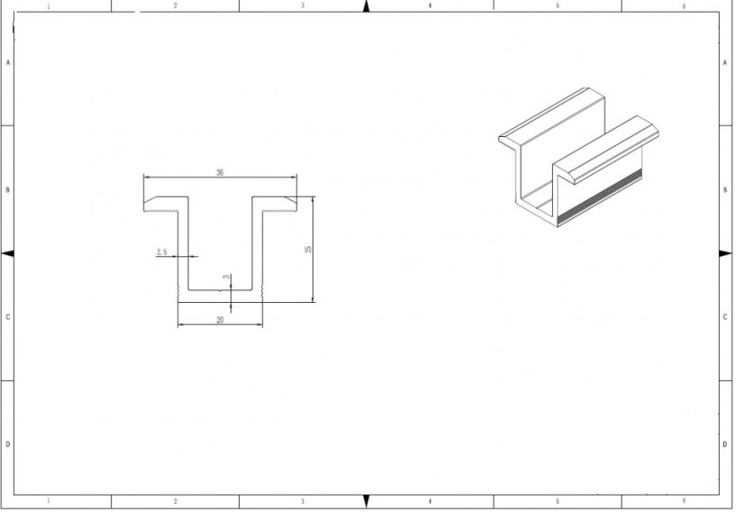 AL Príchytka stredová JH (set B) 30 mm