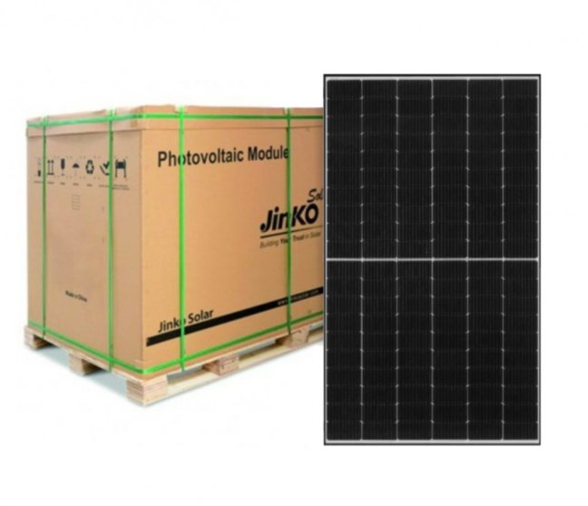 Fotovoltaický panel JinkoSolar JKM375N-6TL3-V N-type (čierny rám) (paleta = 36 ks)