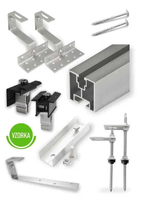 Montážny materiál - vzorka