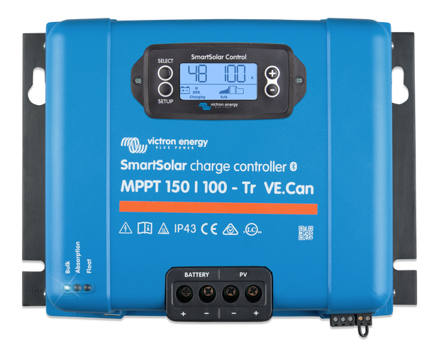 MPPT solárny regulátor Victron Energy SmartSolar 12/24/48V 150/70-Tr VE.Can