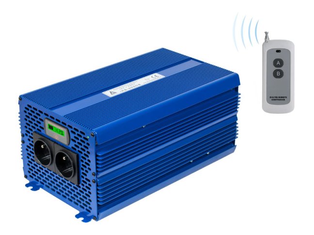Menič napätia 24V 2500VA sinus AZO Digital IPS-5000S Pro